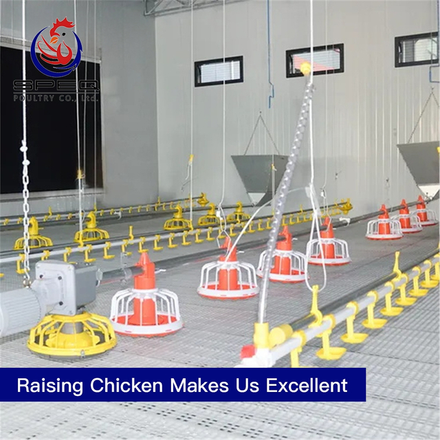 Broiler poultry farm equipment floor system with plastic slat