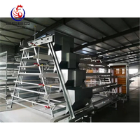 Automatic Egg Chicken Layer Battery Cages for Poultry Farm